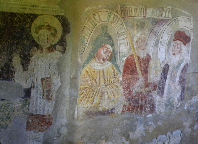 istria2009 739.jpg - Beram - kościoł NMP w Skrilin - cała historia z Pisma Świętego we freskach